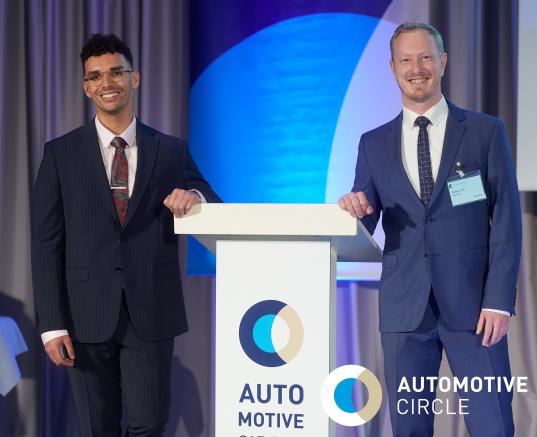 Vortrag von Tarek Krim und Robert Fell auf der Battery Systems 2024