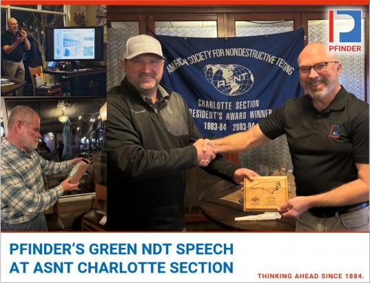 GREEN NDT Präsentation bei der ASNT Charlotte Section