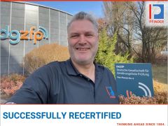 Stufe 3 Rezertifizierung erfolgreich bestanden 